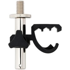 V Clamp Drum Microphone Mount - Compact Drum Mic Clip with Height  Rotation ...
