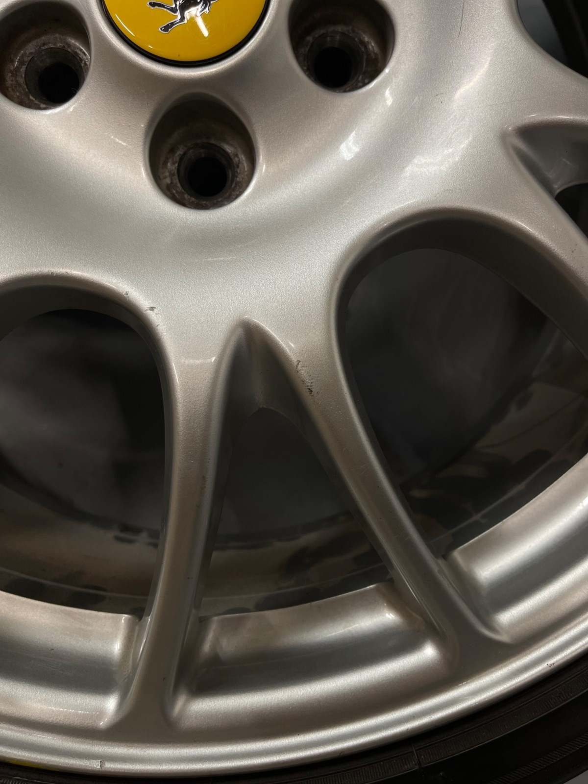 Ferrari 360 Challenge Stradale Front Wheels Set of 4 P/N 195392