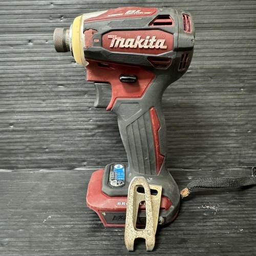 Makita TD172DZAR Destornillador de Impacto Recargable Rojo 18V Sin Cuerpo de Batería Solo USADO - Imagen 1 de 6