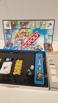 Nintendo Monopoly Gamer Brettspiel komplett Mario Peach Yoshi Donkey Kong Extras
