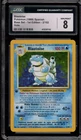 Pokemon Blastoise Base Set 1st Edition SPANISH Holo Rare #2 CGC 8