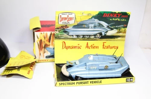 Dinky 104 Spectrum Pursuit Vehicle In Original Box - Gerry Anderson