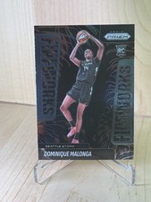 2025 Panini Prizm WNBA Dominique Malonga #12 Rookie Fireworks Storm