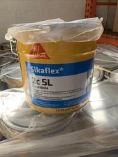 Sika Sikaflex 2c Sl 2csl 1.5 Gallon Self Level Polyurethane, Sealant, Limestone