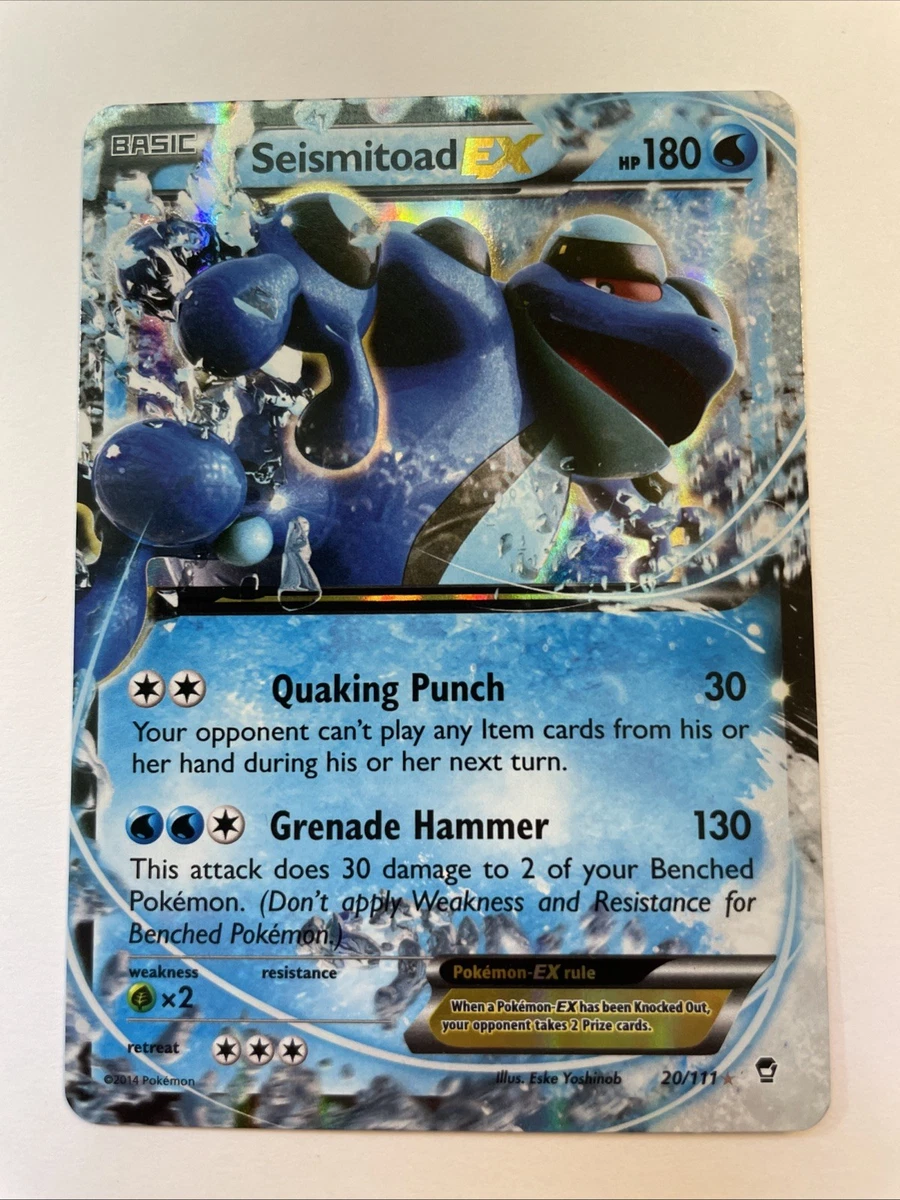 seismitoad pokemon card value Amazon.com: Pokemon - Seismitoad (42/113) main image 0