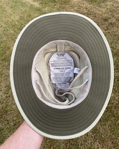 Tilley Endurables Airflo Mesh Hat TM6 Nylon Mesh Breathable Cap Fishing Sz 7-5/8 - Picture 12 of 14