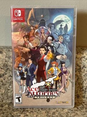 Apollo Justice: Ace Attorney Trilogy for Nintendo Switch [New Video Game]