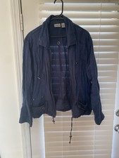 Women Chicos Jacket 100 Linen Size 3