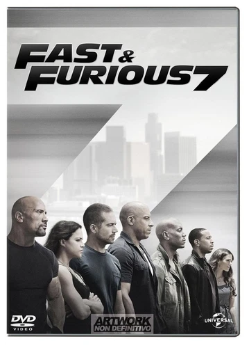 Fast and Furious 7 (DVD) Vin Diesel Paul Walker Jason Statham Michelle Rodriguez
