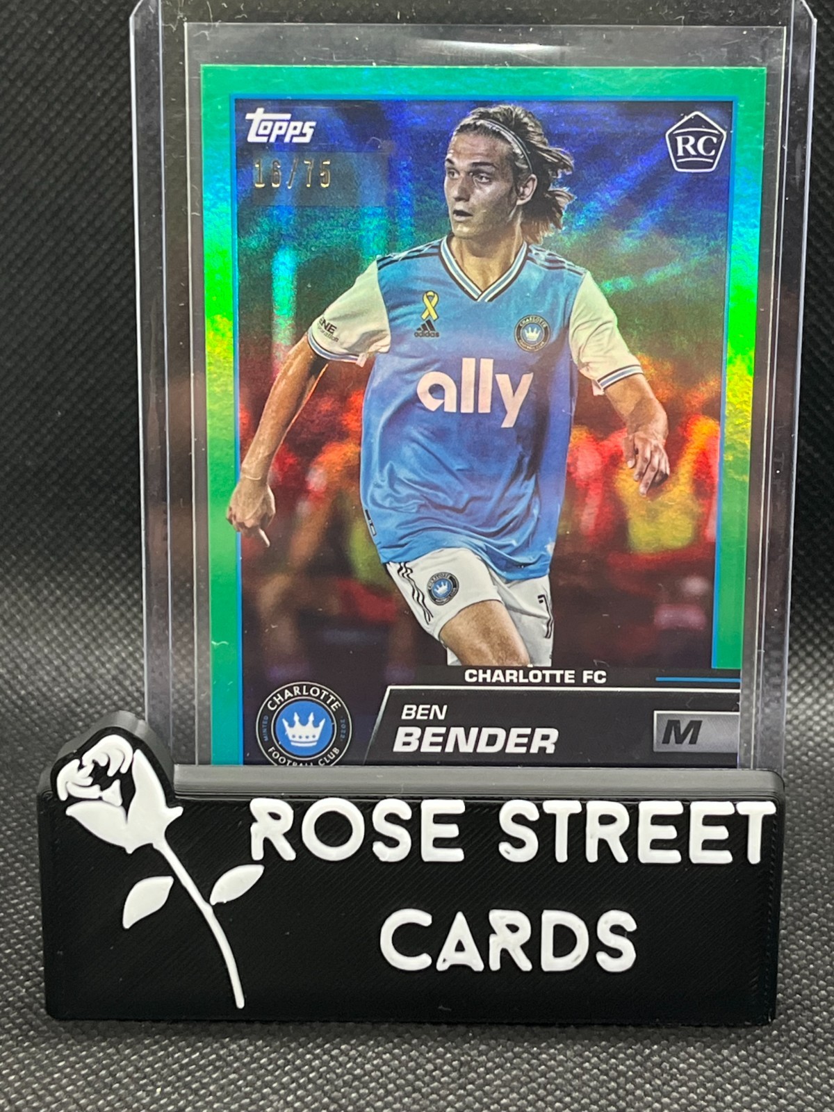2023 Topps MLS Ben Bender RC Green 16/75