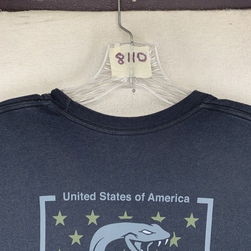 Under Armour T-Shirt Small schwarz USA Flagge patriotisch Amerika Schlange locker dünn - Bild 8 von 11