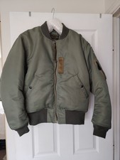 MA-1 Flight Jacket Bronson Mfg Size MEDIUM