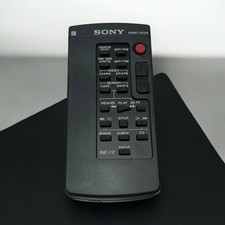 Original Sony Remote Control RMT-717 Very Good Condition Black