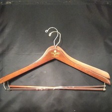 2 Wooden Hangers Tom James Brooks Brothers Bernard Hill