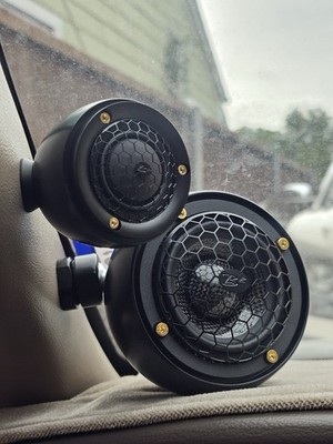 B2 Audio Ref SQ63  , Aluminum Pods for  B2 Audio Midrange and Tweeters