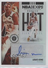 2019 Panini NBA Hoops Premium Stock Hot Signature Rookies Louis King Auto 19t9