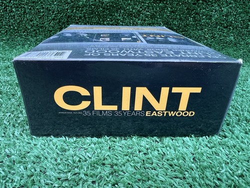 Clint Eastwood: 35 Films, 35 Years at Warner Bros(DVD,2010) Box Set -NEW SEALED - Foto 7 di 7