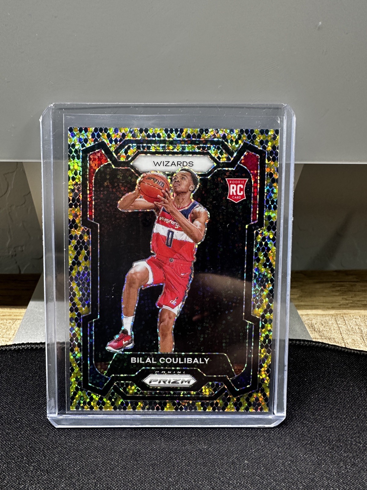 2023-24 PANINI PRIZM BILAL COULIBALY #153 ROOKIE KING SNAKE SSP RC 346