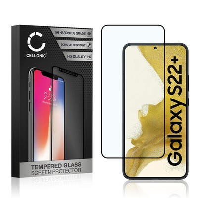  Displayschutzglas Samsung Galaxy S22 Plus 3D Case-friendly Full Glue schwarz