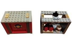 LEGO City Ladder Truck & Container Stacker 7239+7992