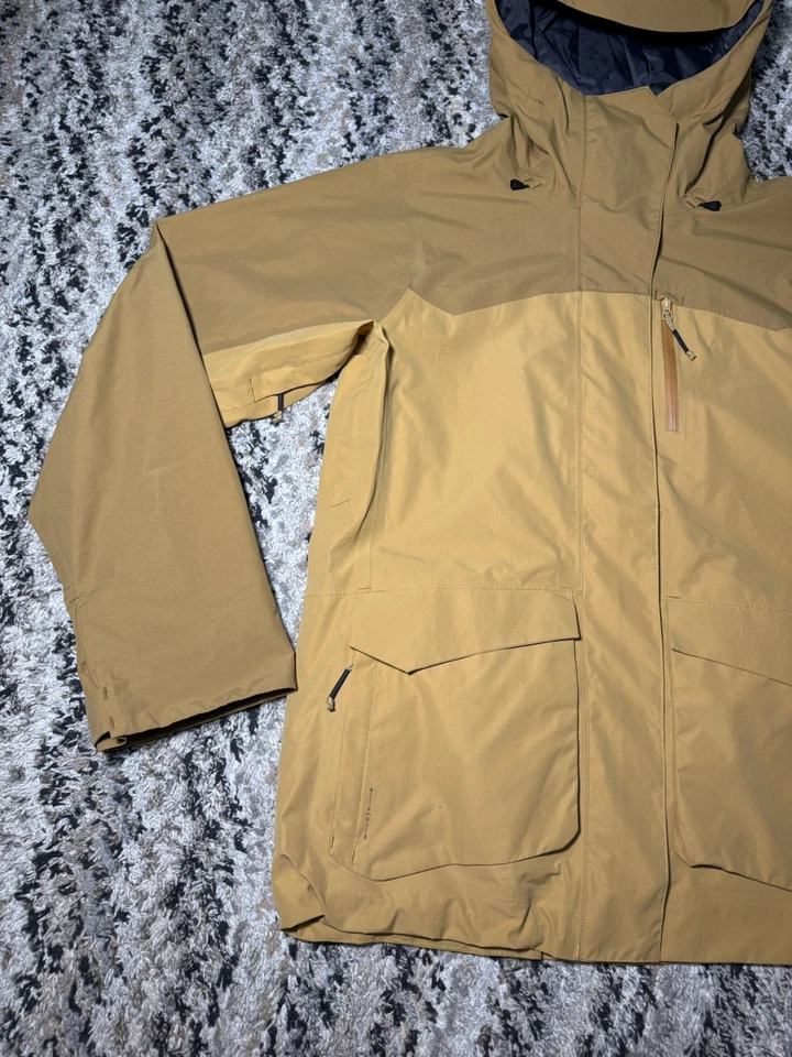 Chaqueta impermeable DAKINE Gore-Tex para mujer mediana snowboard concha esquí tostado Foto 3 de 4