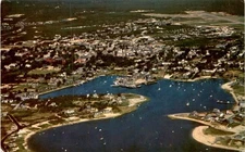 Hyannis Harbor, Cape Cod, Mass, Nantucket, Berkeley, West Colo, Cale Postcard