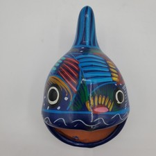Juan Mayorga Mexico Pottery Signed San Ignacio Guerrero Folk Art Dish 4