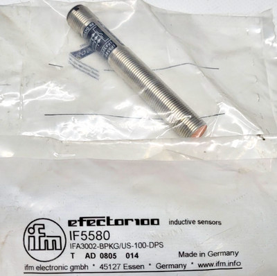 IFM  Sensor IFA3002-BPKG/US-100-DPS - T AD 0805 014 Neu