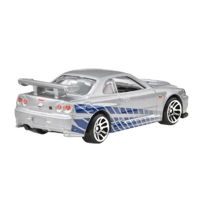 Nissan Skyline GT-R R34 Hot Wheels Fast & Furious Brian O'Conner