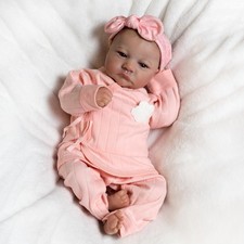 Real Life Reborn Baby Dolls Girl Doll Realistic Vinyl Silicone Newborn XMAS Gift