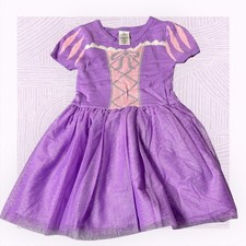 NEW Disney Princess Ariel Little Mermaid Dress Girls S 6/6X Pastel Lilac Costume