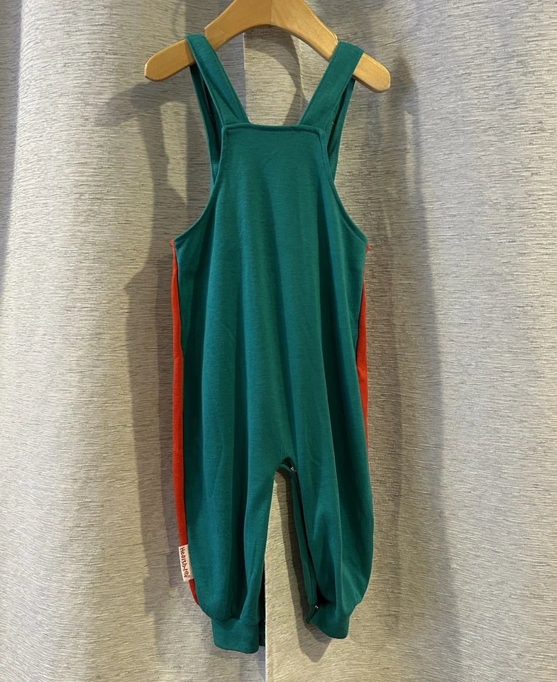 Vintage 90s HEALTHTEX Baby 18 Months Colorblock One-Piece Romper - Image 4 of 4