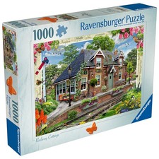 Image of Ravensburger 1000 Piece Jigsaw Puzzle Railway Cottage