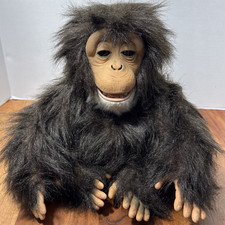 FurReal Friends Cuddle Chimp Hasbro 2008 Interactive Animated Monkey Tested