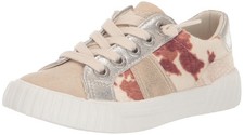 Blowfish Malibu Kids Girls Wave-K Sneaker Cream Spots 2 Little Kid