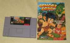 Congo's Caper + Manual for SNES .Authentic. Cleaned/Tested Super Nintendo. RARE!