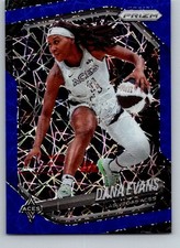 2025 WNBA Prizm Blue Velocity Dana Evans