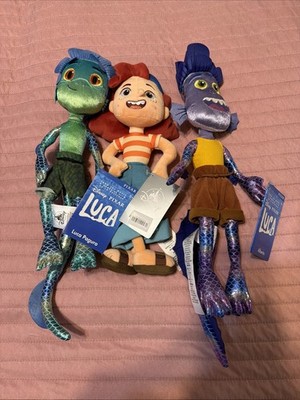 Disney Pixar Luca Plush Set