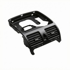 Air Outlet Molding Assembly Rectangular Center Dashboard Outlet Vent Black