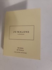 JO MALONE Myrrh and Tonka Cologne Intense Sample Spray .05 fl oz/1.5 ml