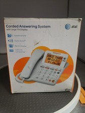 AT T CL4940 Corded phone w/Answering Machine Large Buttons SENIORS New