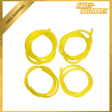 Fuel Line Hose Set, Tygon Material, 4 Sizes, 4 Feet Long, Fuel Tubing for Lawn