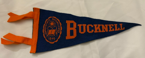 Vintage BUCKNELL UNIVERSITY Pennant