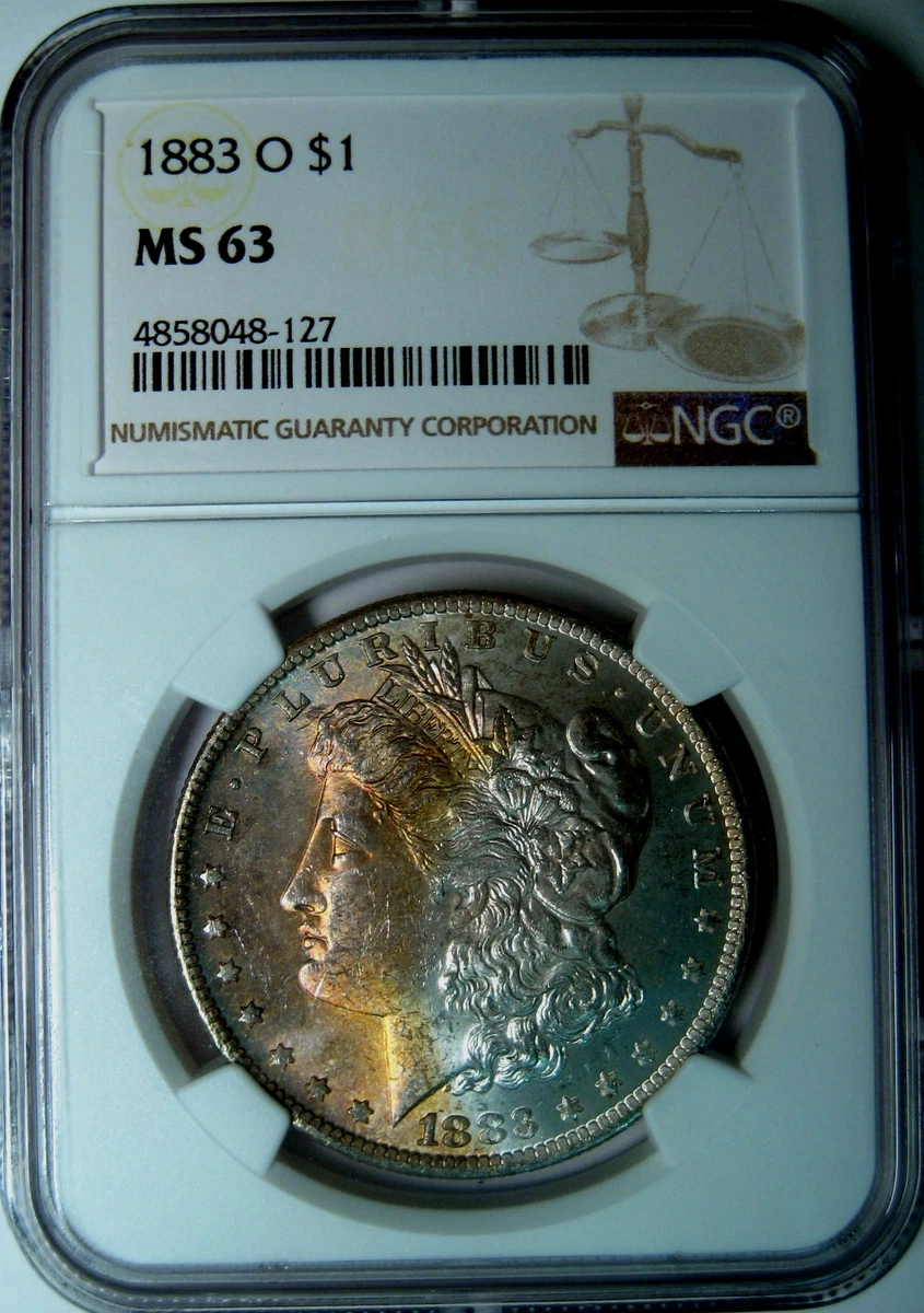 NGC Grade MS 63 1883 Year Morgan US Dollars (1878-1921) for sale