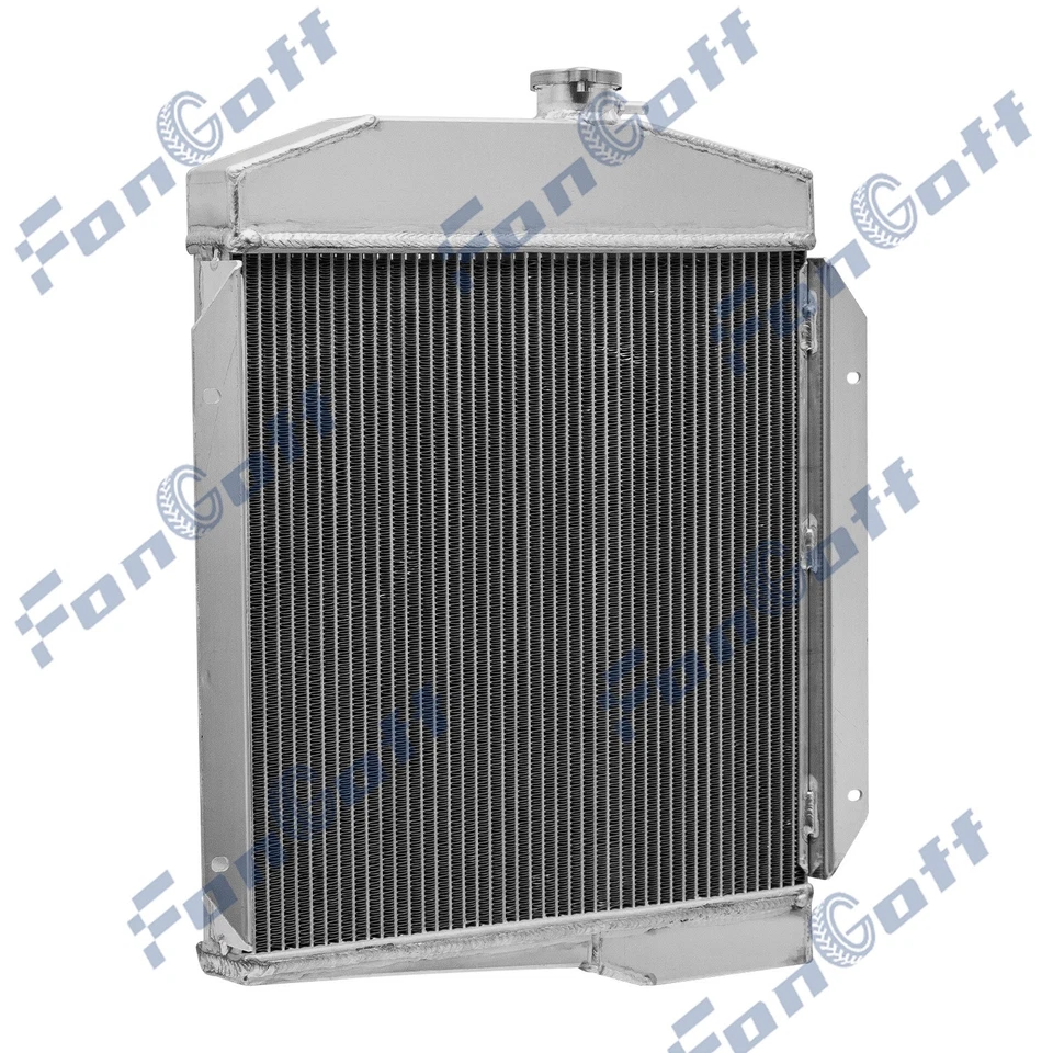 Aluminum 3-Row Radiator For 1961-1971 70 International Harvester Scout 2.5L 3.2L Foto 3 de 4