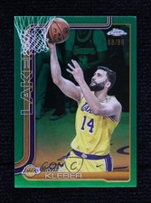 2025-26 Topps Chrome Green Refractor 68/99 Maxi Kleber #157 0hl
