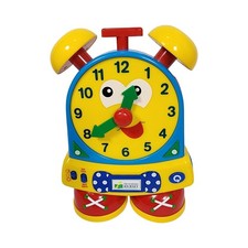 The Learning Journey Educational Talking Clock Kids Toddler Interactive Game Toy