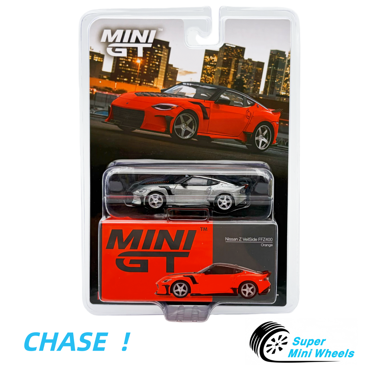 CHASE ! Mini GT 1:64 Nissan Z VeilSide FFZ400 Orange #989 | eBay