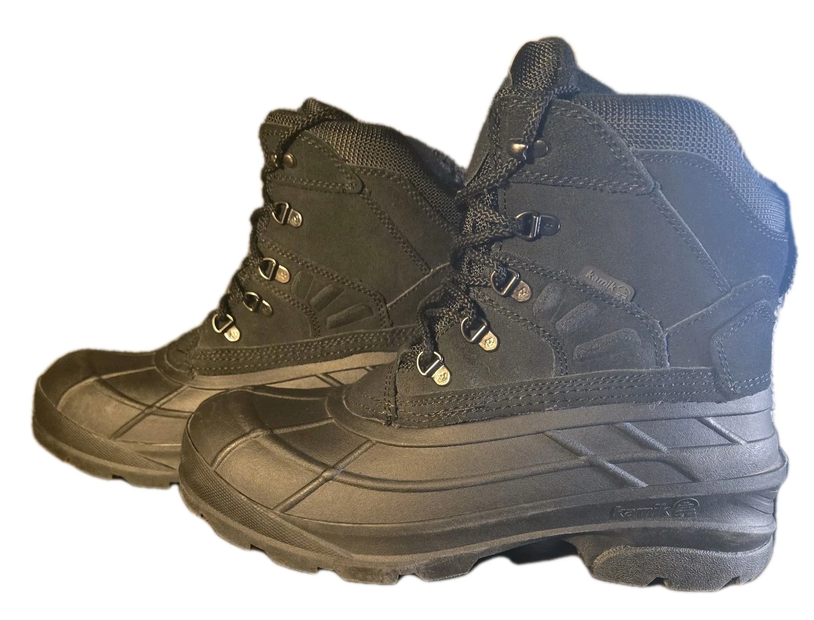 Kamik - Fargo - size 9 - Men's winter Boot-Waterproof, Insulated to -40F, Black