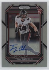 2022 Panini Prizm Rookies Silver Prizm Auto Troy Andersen #394 Auto 19js